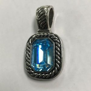 Vintage aquamarine pendant